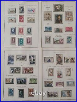 FRANCE IMPORTANTE COLLECTION de TIMBRES NEUFS de 1945 à 1971 17 scans (F3)