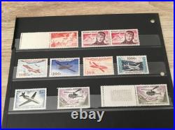 FRANCE LOT DE TIMBRES NEUFS POSTE AERIENNE. COTE 850 euros