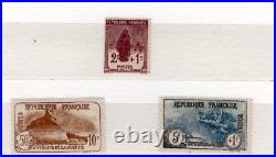 FRANCE ORPHELINS GUERRE. N° 229, 230 et 232. NEUF