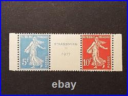FRANCE Poste N° 242A Bdf Signé CALVES + Cert. Neuf Sans ch. 1er choix Luxe