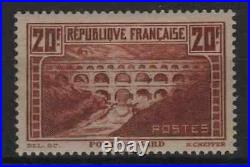 FRANCE STAMP TIMBRE 262 PONT GARD 20F CHAUDRON TYPE IIB NEUFxx TB A VOIR R229