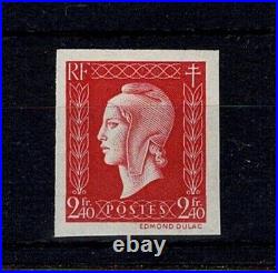 FRANCE STAMP TIMBRE N° 693 a MARIANNE DE DULAC 2F40 ROUGE ND NEUF xx TTB X818