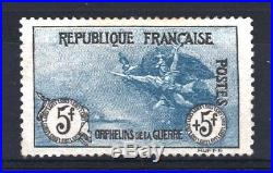 FRANCE STAMP TIMBRE YVERT 155 ORPHELINS LA MARSEILLAISE 5F+5F NEUF x TB T072