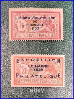 FRANCE TIMBRE N° 182 et 257A signé, neufs, charnières légères