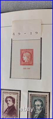 FRANCE Timbres France 1945 1959 Avec Années Neuves Album Classeur SAFE