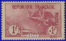 FRANCE n°154 enlevée, aspect (cote 2000)