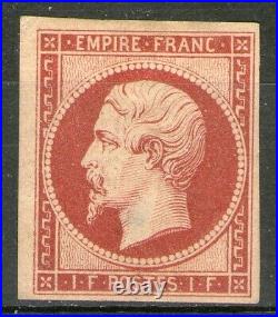 FRANCE n°18d, réimpression de 1862 (cote 2500)