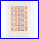 Feuille Complète De France De 25 Timbres Neufs N°f580a Pétain Année 1943