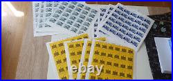 France 12 Feuillets 360 Timbres 1995 Neuf Valeur faciale 2412 francs 367 euros