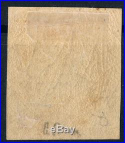 France 1849-50 Cérès N°1 bistre-brun Neuf signé A. Brun GNO