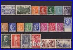 France 1900/1940 Collection neufs sans charnière COTE 1045 TB