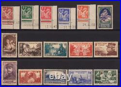 France 1900/1940 Collection neufs sans charnière COTE 1045 TB