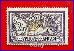 France 1907 Type Merson Y&T N° 122++ TTBE Mnh Extra Fine Signé