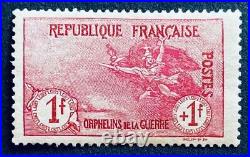 France 1917 Orphelins N° 154 Neuf Signé B C TTBE Cote 2375