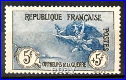 France 1917 Orphelins N° 155 Neuf Signé TTBE Cote 2375