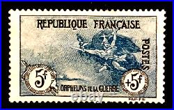 France 1917 Orphelins N° 155 Neuf Signe Tbc Ttbe Cote 7125
