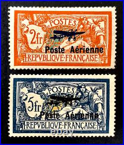 France 1927 Poste Aerienne N° 1 & 2 Neufs Signes T T B E