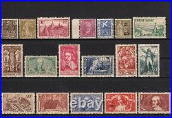 France 1930/1940 Collection neufs sans charnière COTE 1230 TB