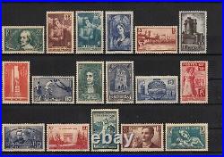 France 1930/1940 Collection neufs sans charnière COTE 1980 TB