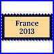 France 2013 année complète de timbres neufs