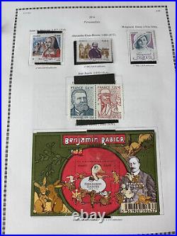 France 2014 Collection de timbre bloc et bloc-feuillet et carnet N Luxe MNH