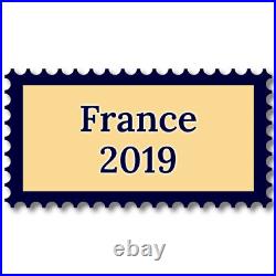 France 2019 année complète de timbres neufs
