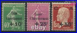 France 244-246 neuf 1929 Schu 9910322