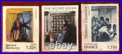 France AA n°222, 223 et 224 (Garouste, Henner, Daumier) Neuf (C153)