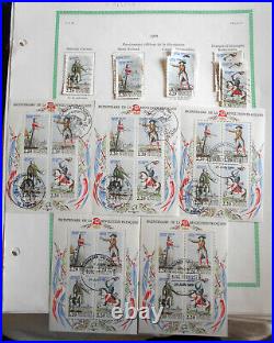 France, Album Yvert et Tellier Futura avec 60 pages, timbres 1986-1992 stamps