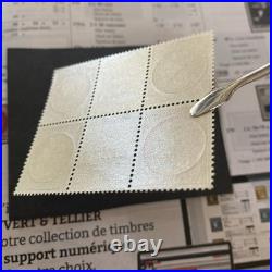 France Année 1937 N° 348 à 351 Luxe Bloc Central Pexip Authentique