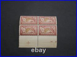 France Bloc 4 Timbres N°121 Neuf. Tres Bon Centrage. Cote 920 Euros