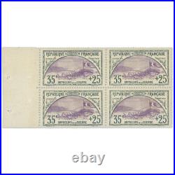 France Bloc 4 Timbres N° 152 Orphelins Neufs Signés Expert Chez Brun 1917-18