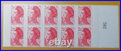 France Carnet 10 Timbres N° 2427-C1a Neuf Liberté De DELACROIX n° 201/207