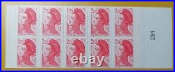 France Carnet 10 Timbres N° 2427-C1a Neuf Liberté De DELACROIX n° 201/207
