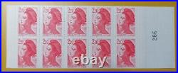France Carnet 10 Timbres N° 2427-C1a Neuf Liberté De DELACROIX n° 201/207