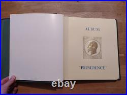France Classeur pour timbre reliure Cérès présidence Années 1849 à 1890 complet
