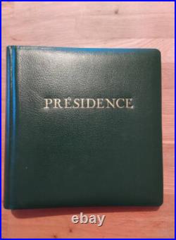 France Classeur pour timbre reliure Cérès présidence Années 1849 à 1890 complet
