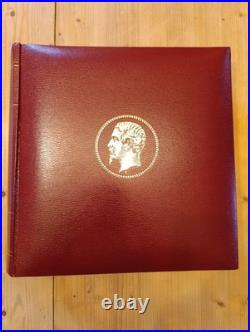 France Classeur pour timbre reliure Cérès présidence Années 1930 à 1949 complet