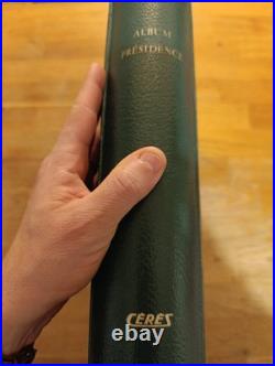 France Classeur pour timbre reliure Cérès présidence Années 1960 à 1969 complet