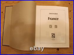 France Classeur pour timbre reliure Davo Luxe Années 1849 1970 complet P1 à 113
