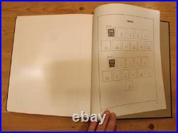 France Classeur pour timbre reliure Davo Luxe Années 1849 1970 complet P1 à 113