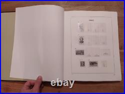France Classeur pour timbre reliure Davo Luxe Années 1958 1974 complet P73 à 127