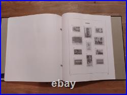 France Classeur pour timbre reliure Davo Luxe Années 1975 1987 complet P128à 185