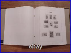 France Classeur pour timbre reliure Davo Luxe Années 1975 1987 complet P128à 185