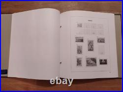 France Classeur pour timbre reliure Davo Luxe Années 1975 1987 complet P128à 185
