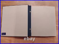 France Classeur pour timbre reliure Davo Luxe Années 1975 1987 complet P128à 185