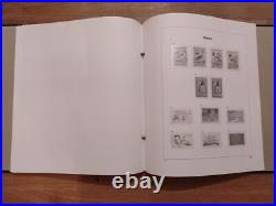 France Classeur pour timbre reliure Davo Luxe Années 1988 1993 complet P186à 214