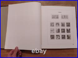 France Classeur pour timbre reliure Davo Luxe Années 1988 1993 complet P186à 214