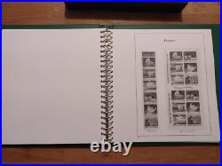 France Classeur pour timbre reliure Yvert Tellier Supra Années 1994 1998 complet