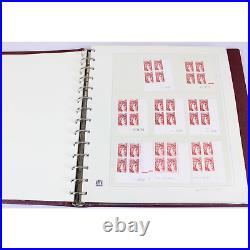 France Collection Coins Datés/blocs De 4/feuilles. Timbres Neufs Album Safe